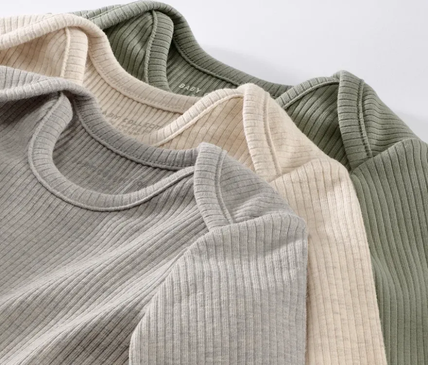 3 Baby-Rippshirts