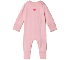 3 Baby-Schlafanzüge, Herzen