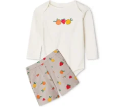 Baby-Set: Body und Shorts
