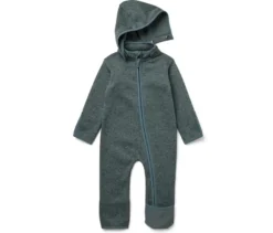 Baby-Strickfleece-Overall