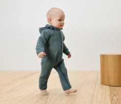 Baby-Strickfleece-Overall