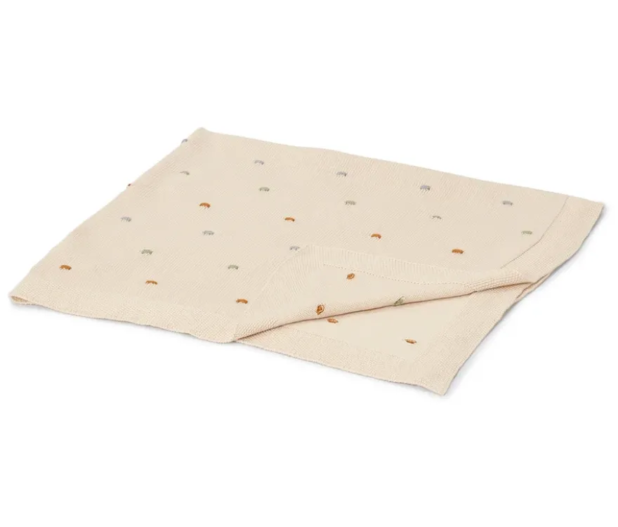 Baby-Strick-Kuscheldecke, 90 x 90cm