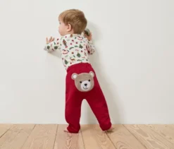 Baby-Sweathose mit Plüsch-Applikation