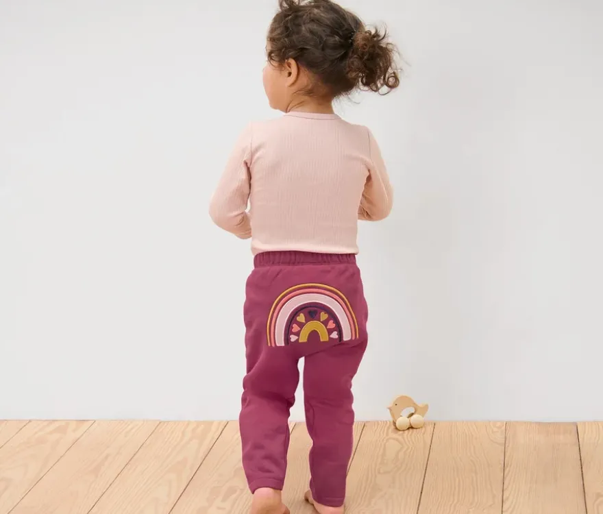 Baby-Sweathose, Regenbogen