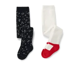 2 Baby-Thermostrumpfhosen, Ballerina