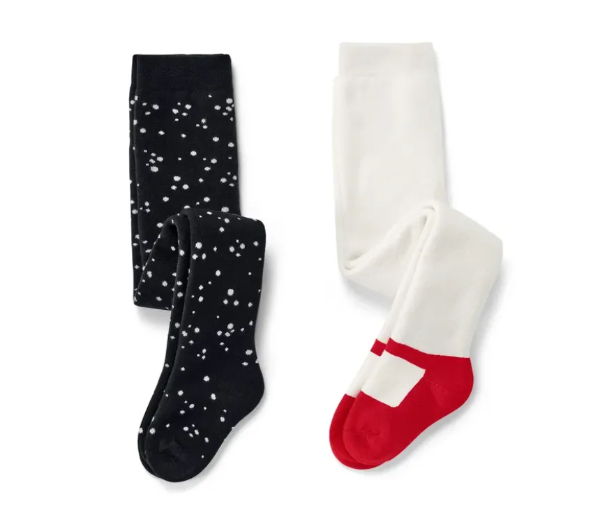 2 Baby-Thermostrumpfhosen, Ballerina