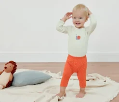 4 Baby-und-Kleinkinder-Leggings in 3/4-Länge