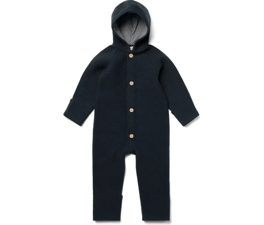 Baby Walkoverall mit Merinowolle