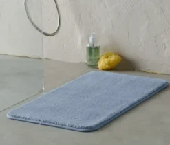 Badematte, ca. 70 x 40 cm, blau