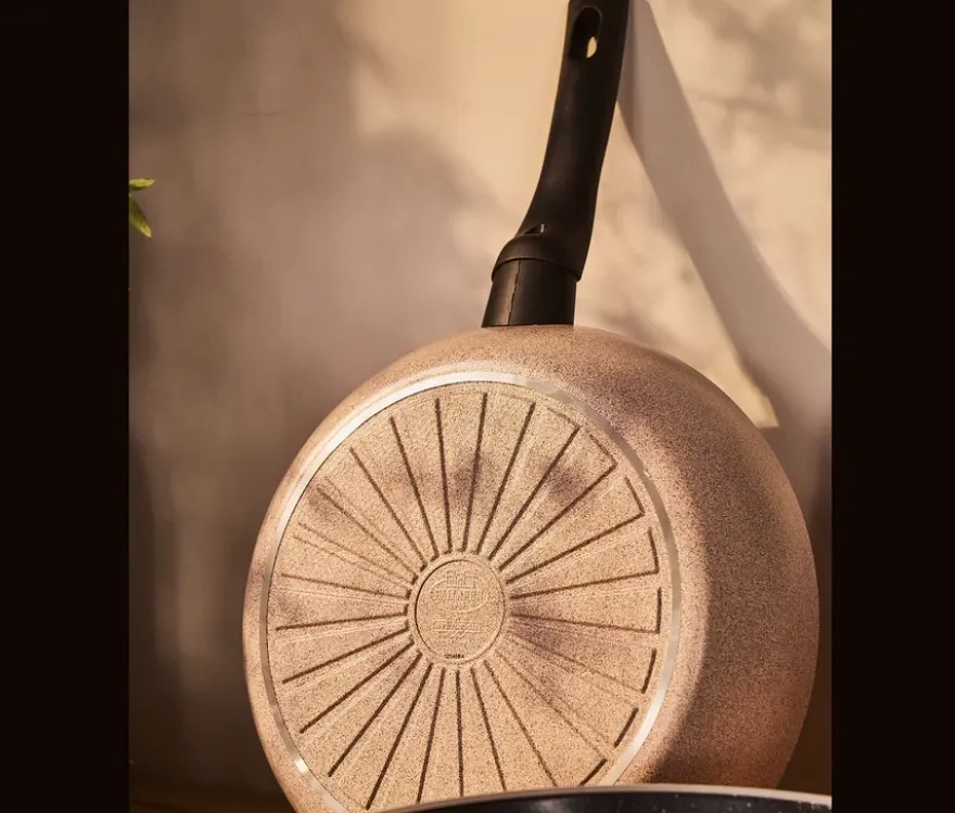 BALLARINI Aluminium-Bratpfanne, sand, 20 cm