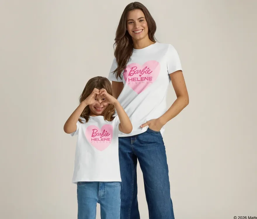 Barbie loves Helene Fischer Kinder-T-Shirt