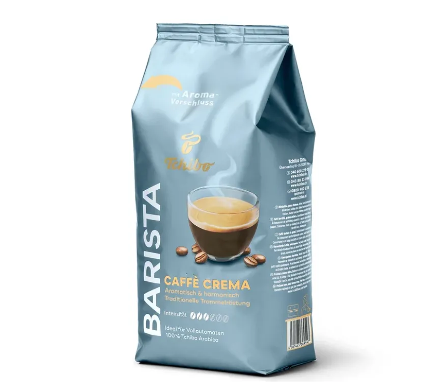BARISTA Caffè Crema - 8 x 1 kg Ganze Bohne
