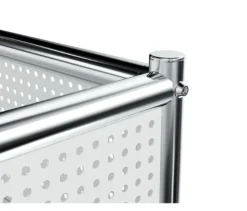 Barwagen Metall »CN3« mit Klappenfach, weiß