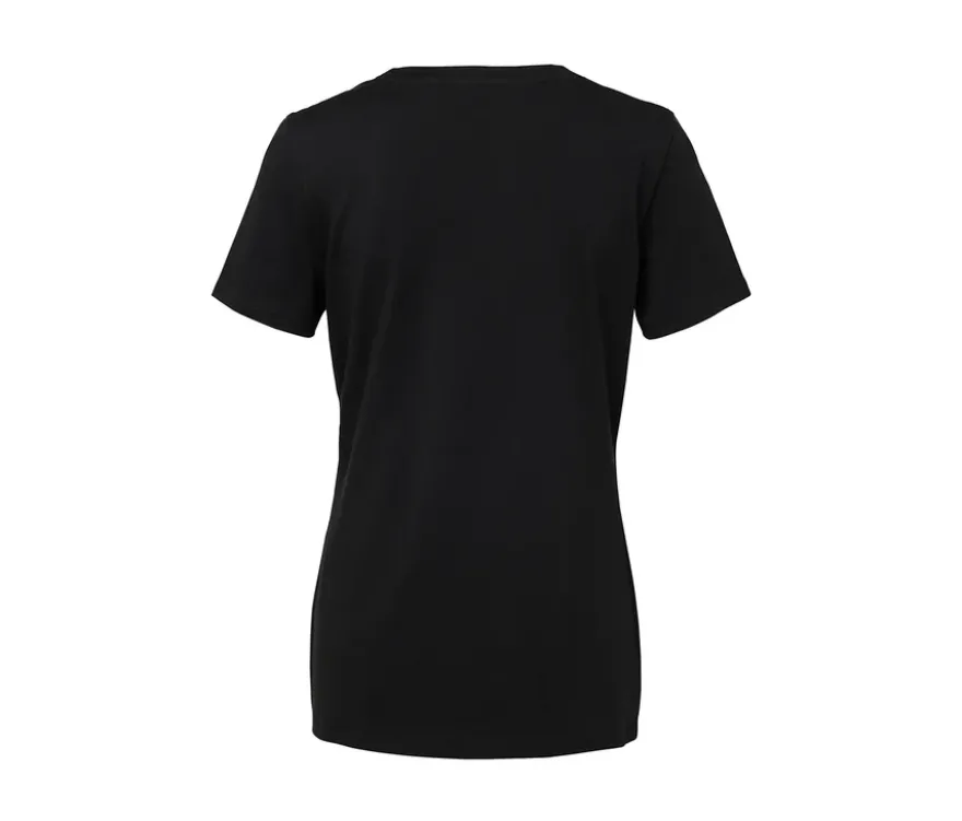 Basic T-Shirt, schwarz