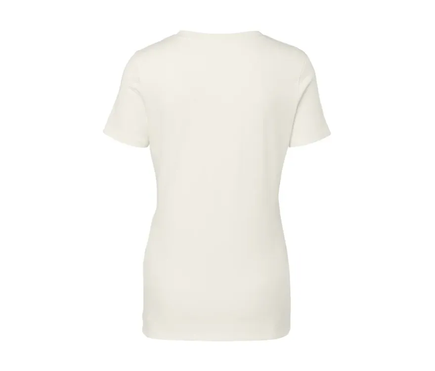 Basic T-Shirt, weiß