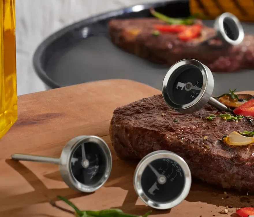 4 BBQ-Thermometer