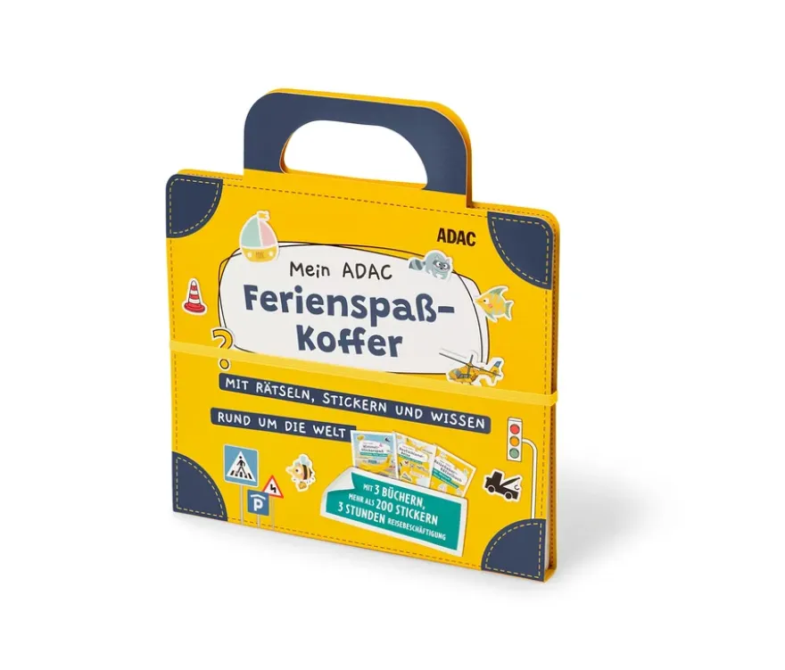 Bücher-Set »Mein ADAC Ferienspaß-Koffer«