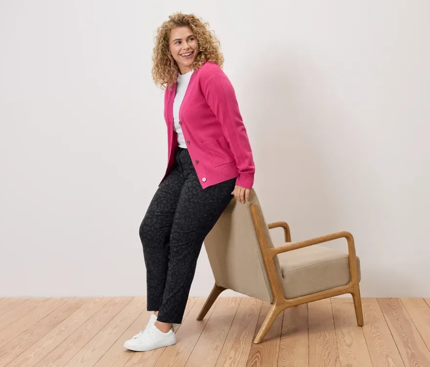 Bedruckte Bengalin-Hose