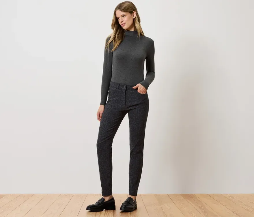 Bedruckte Bengalin-Hose