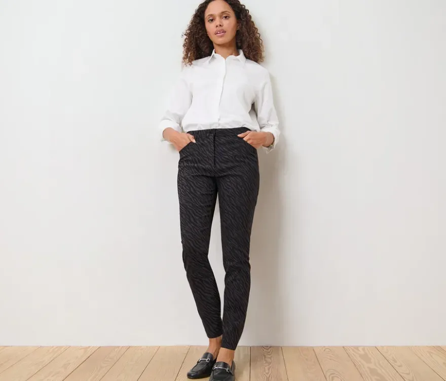 Bedruckte Bengalin-Hose