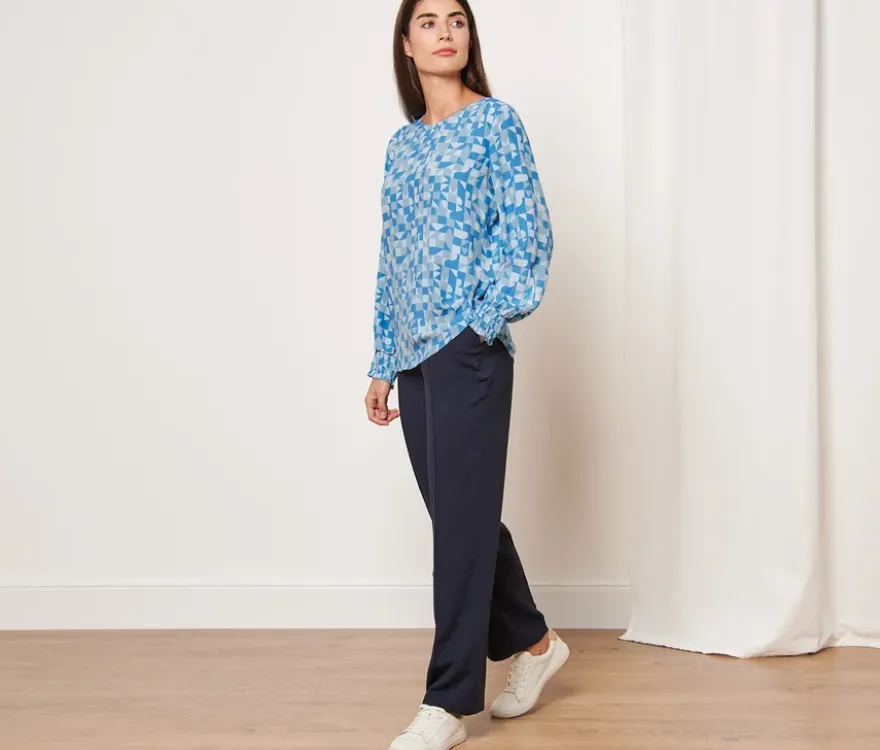 Bedruckte Bluse