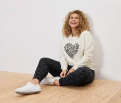 Bedruckte Heavy-Leggings