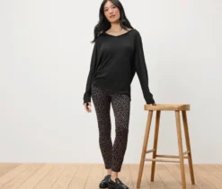 Bedruckte Heavy-Leggings