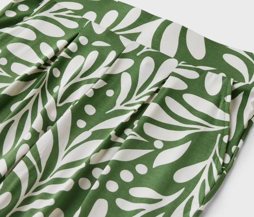 Bedruckte 3/4-Jerseyhose