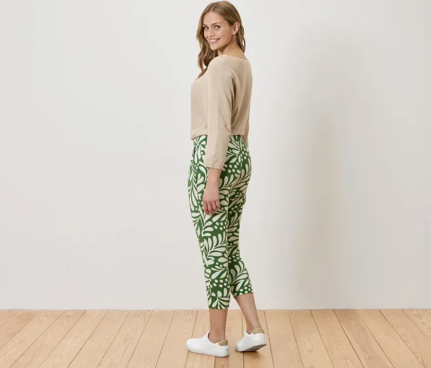 Bedruckte 3/4-Jerseyhose