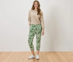 Bedruckte 3/4-Jerseyhose