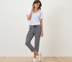 Bedruckte Jerseyhose