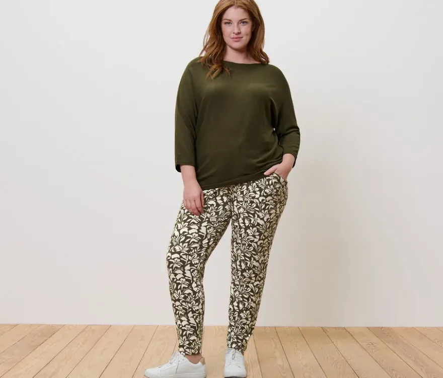 Bedruckte Jerseyhose
