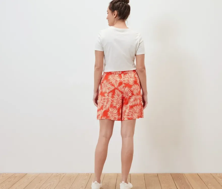 Bedruckte Jerseyshorts