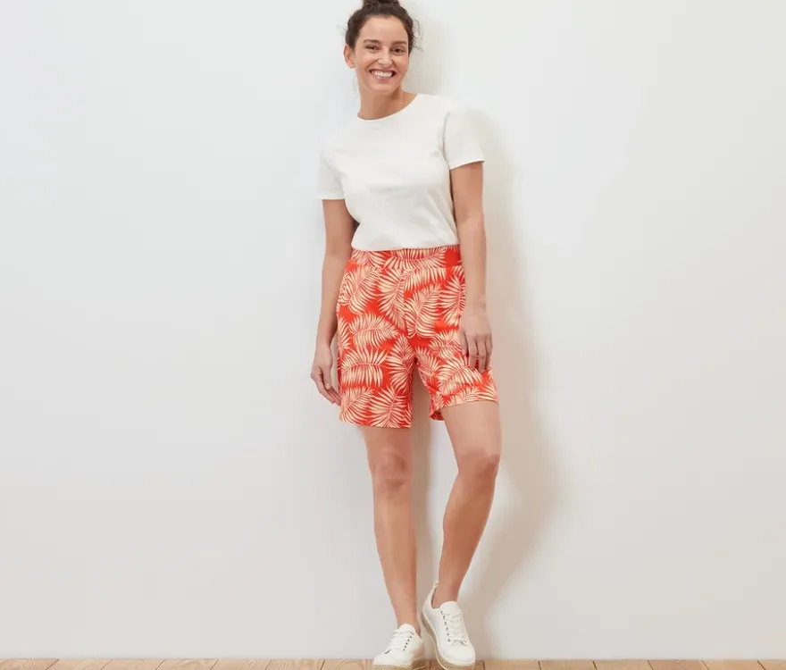 Bedruckte Jerseyshorts