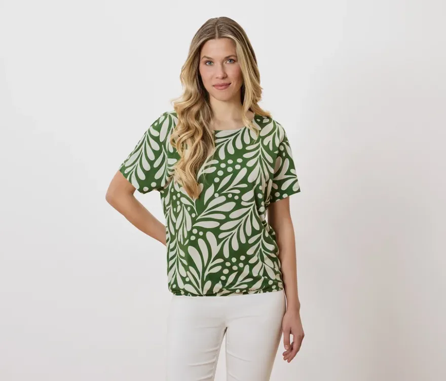 Bedrucktes Blusenshirt