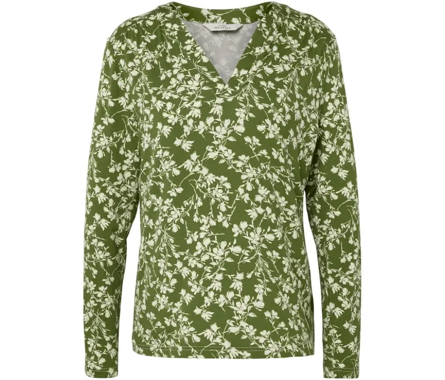 Bedrucktes Blusenshirt