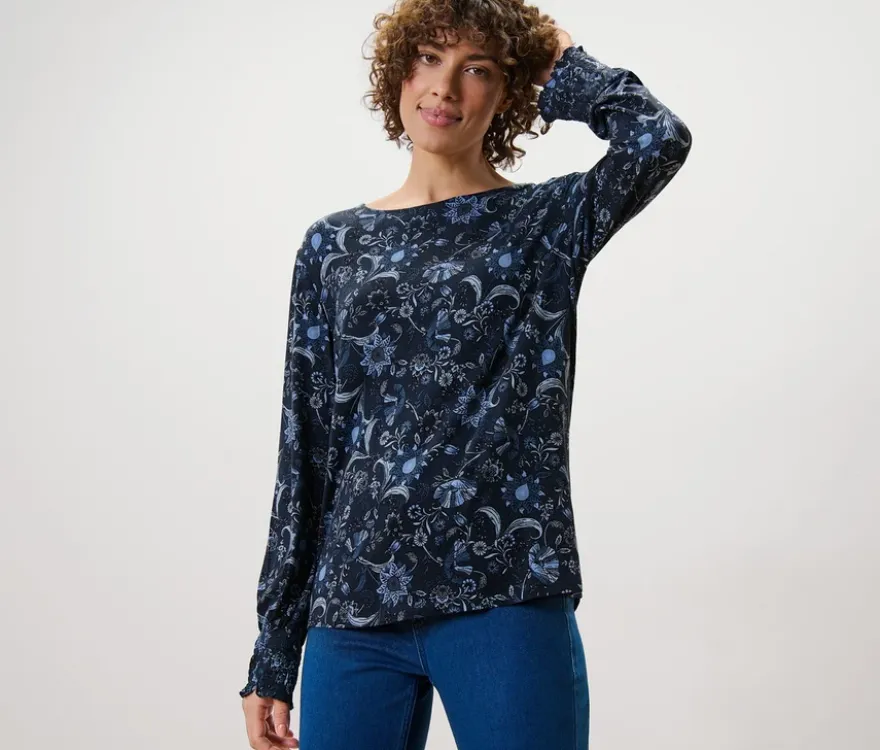 Bedrucktes Blusenshirt