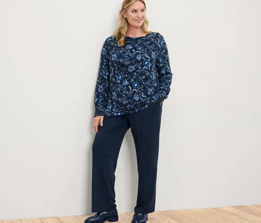Bedrucktes Blusenshirt