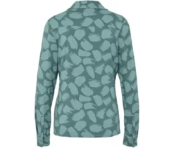 Bedrucktes Blusenshirt mit Knopfleiste
