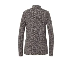 Bedrucktes Blusenshirt mit Stehkragen