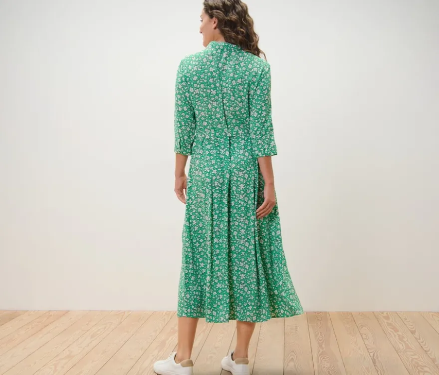 Bedrucktes Hemdblusenkleid