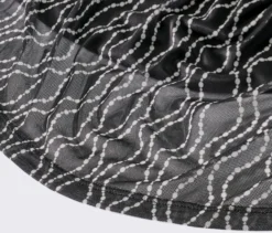 Bedrucktes Mesh-Kleid