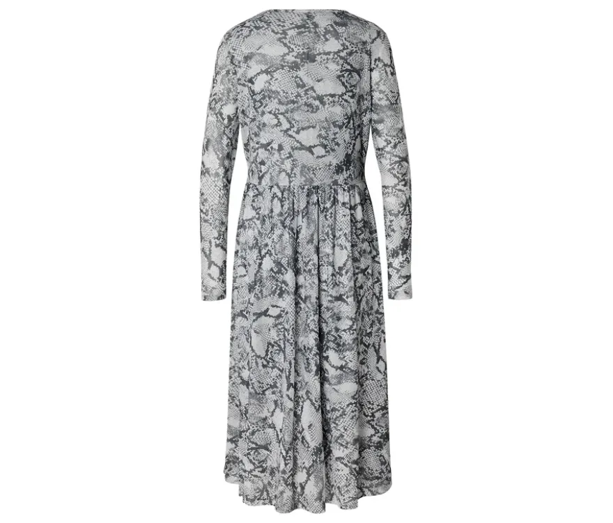 Bedrucktes Mesh-Kleid