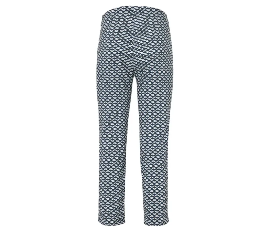 Bedruckte 7/8-Stretchhose