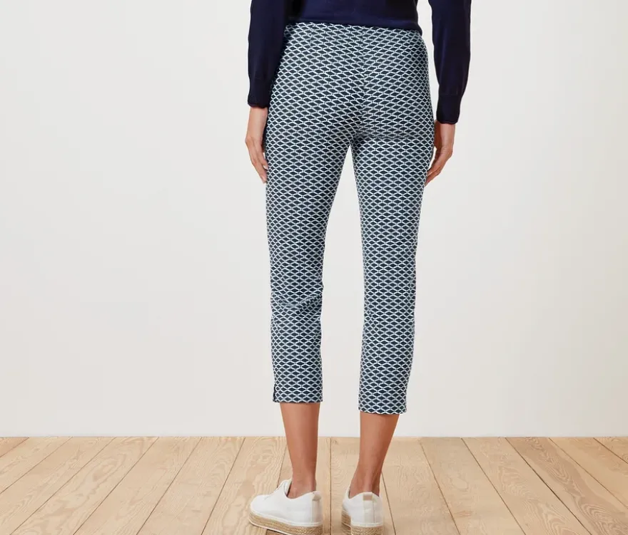 Bedruckte 7/8-Stretchhose