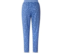 Bedruckte Sweatpants, blau