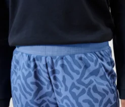 Bedruckte Sweatpants, blau