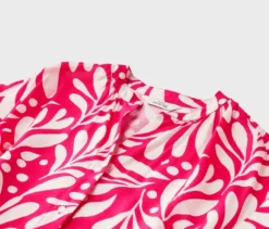 Bedrucktes Webkleid