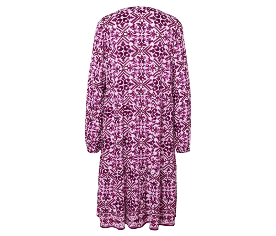 Bedrucktes Webkleid