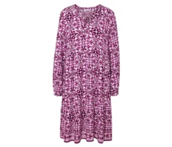 Bedrucktes Webkleid